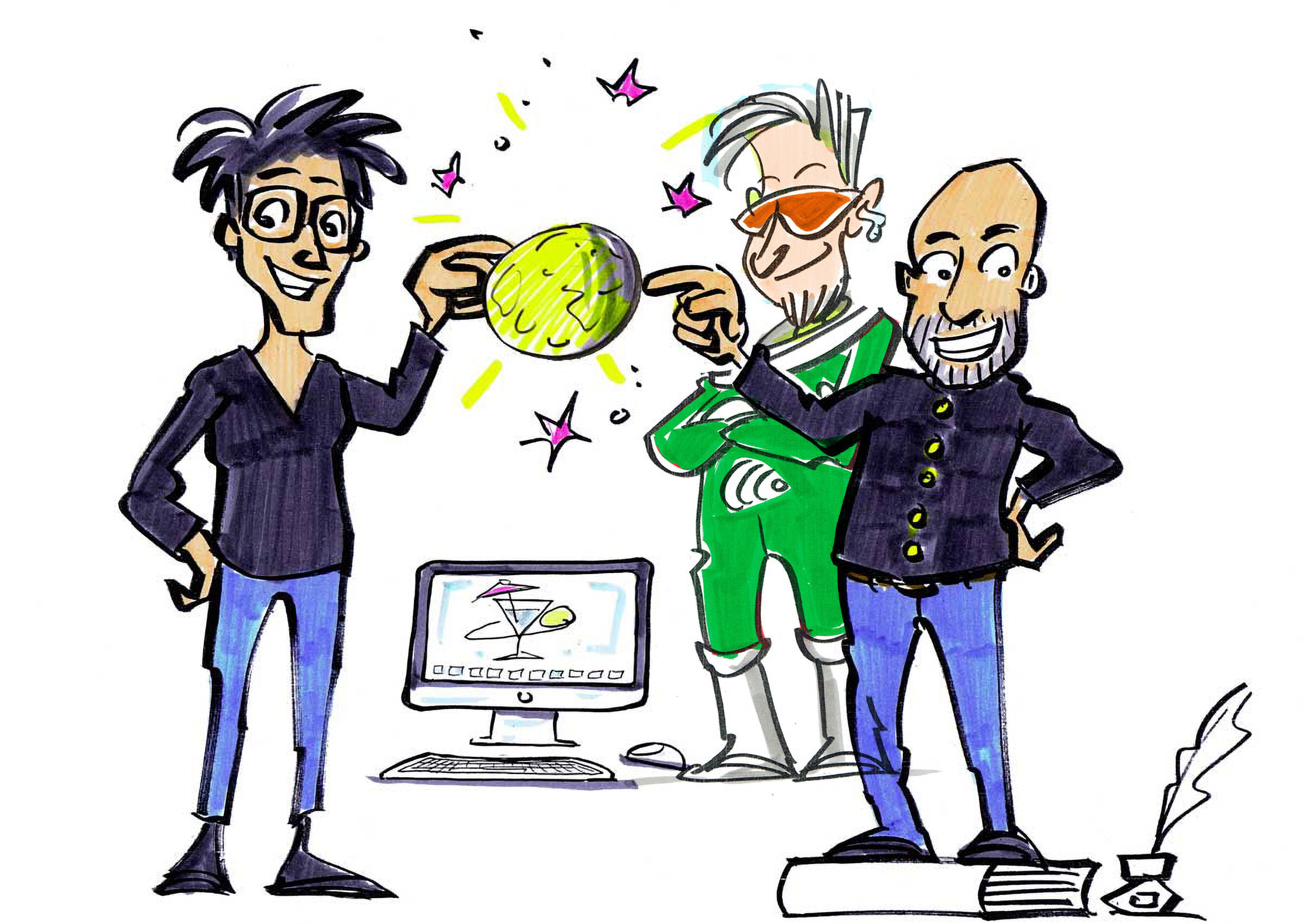 ein gutes Team ist die halbe Landung